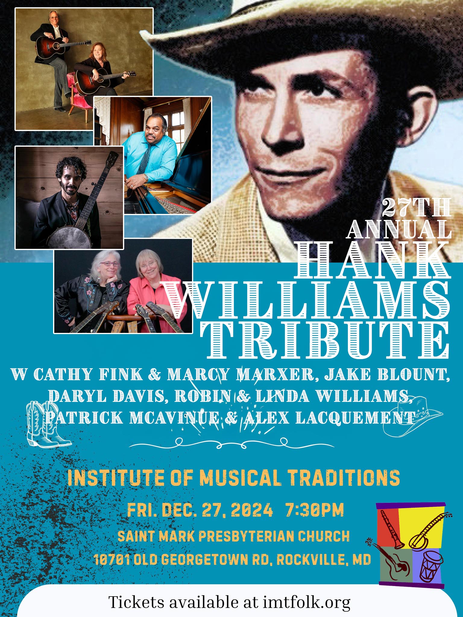  a Tribute to Country Legend Hank Williams in Rockville, MD